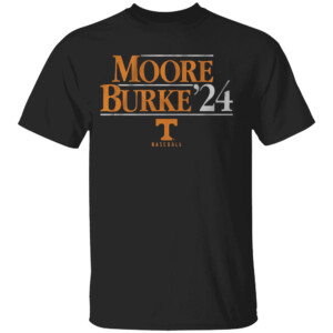 MOORE BURKE '24 SHIRT Christian Moore, Blake Burke, Tennessee Volunteers