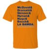 McDavid& Draisaitl& Skinner& Hyman& Nuge& Bouch& LA BAMBA SHIRT Ampersand Stars, Edmonton Oilers