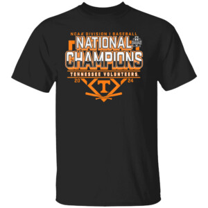 National Champs 2024 Baseball Shirt Tennessee Volunteers