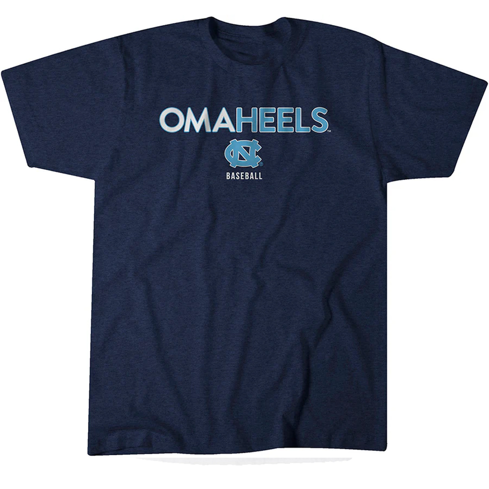 OMAHEELS SHIRT Ohama, North Carolina Tar Heels OMAHEELS SHIRT Ohama, North Carolina Tar Heels