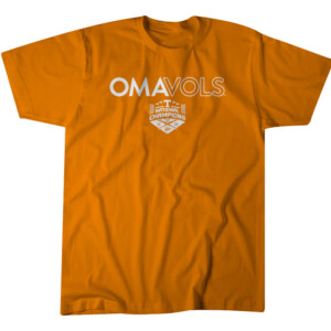 OMAVOLS SHIRT Go Big Orange, 2024 College World Series Champions NCAA, Tennessee Baseball, Tennessee Volunteers