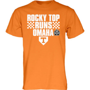 ROCKY TOP RUNS OMAHA SHIRT Go Big Orange, 2024 College World Series Champions NCAA, Tennessee Baseball, Tennessee Volunteers