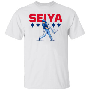 SEIYA SLUGGER SWING SHIRT Seiya Suzuki, Chicago Cubs