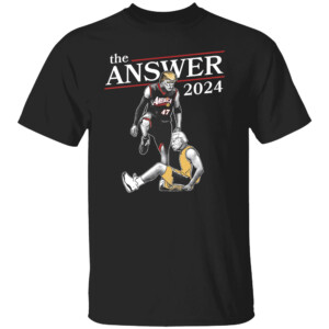THE ANSWER 2024 SHIRT TRUMP 2024, ANTI BIDEN
