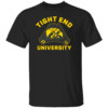 Tight End University Gloves Shirt Iowa Football, Iowa Hawkeyes
