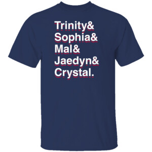 Trinity & Sophia & Mallory & Jaedyn & Crystal Shirt USA Soccer, USA Forwards, USWNTPA