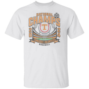 VINTAGE NATIONAL CHAMPS SHIRT 2024 NCAA Men's Baseball College World Series Champions, Tennessee Baseball, Tennessee Volunteers