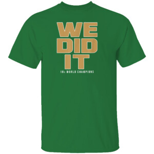 WE DID IT 18X CHAMPIONS SHIRT 2024 NBA Finals Champions, Boston Celtics