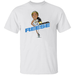 ANGEL REESE CARICATURE SHIRT Chicago Sky