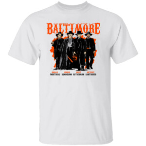 BALTIMORE TOMBSTONE SLUGGERS SHIRT Jordan Westburg, Gunnar Henderson, Adley Rutchman, Anthony Santander, Baltimore Orioles