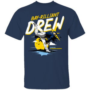 BAY RILLIANT DREW SHIRT Drew Rasmussen, Tampa Bay Rays