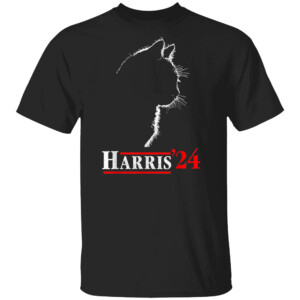 Cat Ladies for Kamala Funny Cat 2024 President Kamala Harris Shirt
