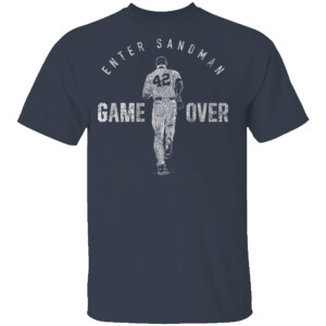ENTER SADMAN GAME OVER SHIRT Enter Sandman, New York Yankees