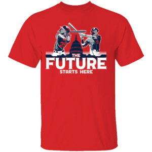FUTURE STARTS HERE SHIRT James Wood, CJ Abrams, Washington Nationals