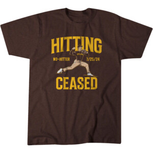 HITTING CEASED SHIRT Dylan Cease, San Diego Padres