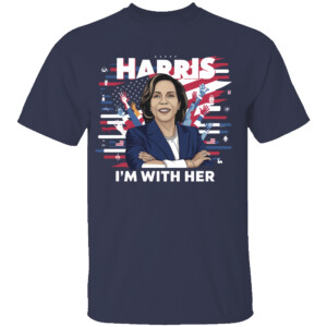 Kamala Harris 2024 Presidential Campaign T Shirt I'M WITH HER