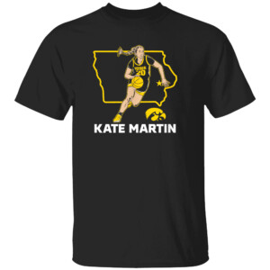 Kate Martin State Star Shirt Iowa Hawkeyes