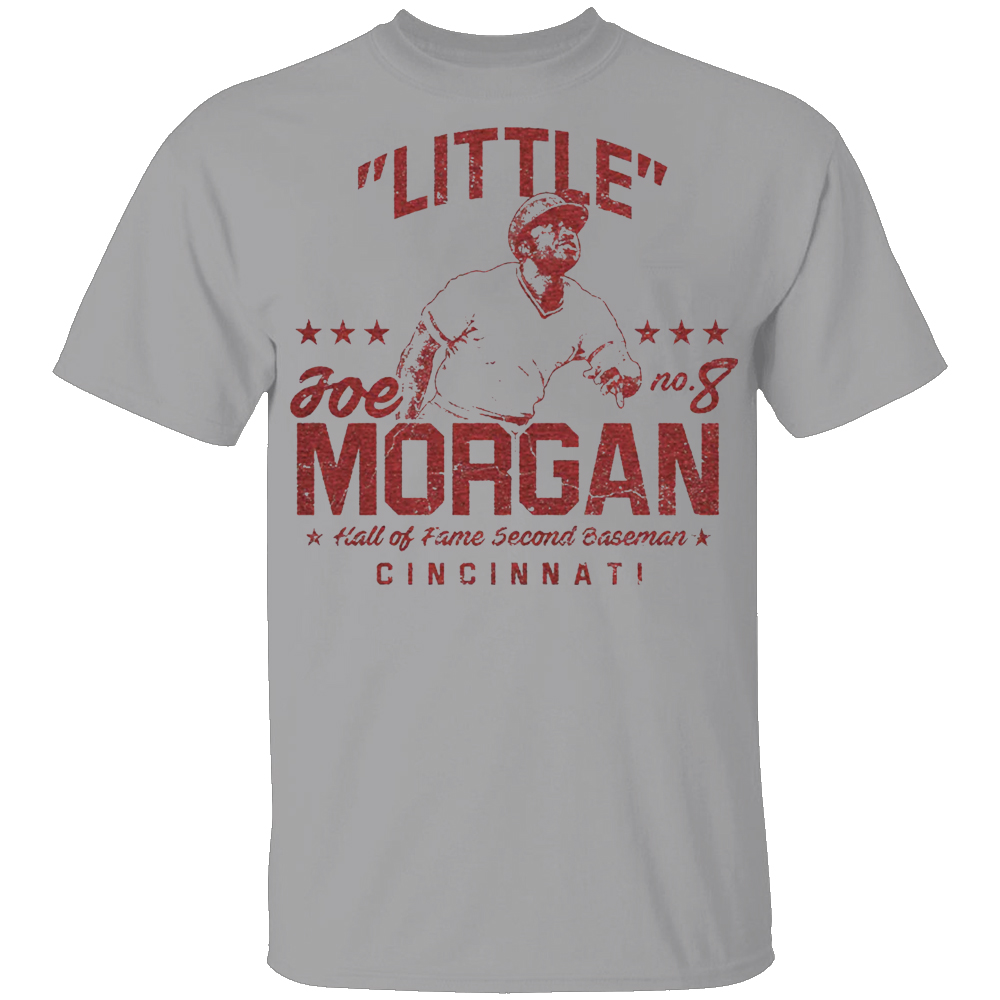 LITTLE MORGAN SHIRT Joe Morgan, Cincinnati Reds LITTLE MORGAN SHIRT Joe Morgan, Cincinnati Reds