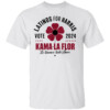 Latinos For Kama La Flor 2024 Election Latinas con Kamala Harris Vote T Shirt