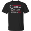 This Childless Cat Lady is Voting Kamala 2024 Shirt Kamala Harris 2024, Kamala For President