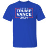 Trump Vance 2024 For President VP USA Election Patriotic T Shirt