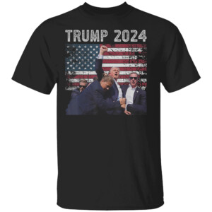 US Flag Donald Trump Election Rally Shooting 2024 Shirt