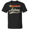 Vintage Astros Retro Style 70s 80s Shirt Houston Astros