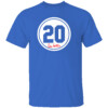 #20 Legend Number Circle Shirt Don Sutton, Los Angeles Dodgers