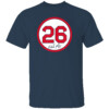 #26 Legend Number Circle Shirt Wade Boggs, Boston Red Sox