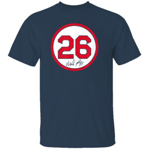 #26 Legend Number Circle Shirt Wade Boggs, Boston Red Sox