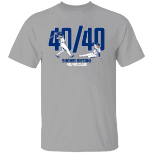 40 40 CLUB SHIRT Shohei Ohtani, Los Angeles Dodgers