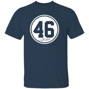 #46 Legend Number Circle Shirt Andy Pettitte, New York Yankees