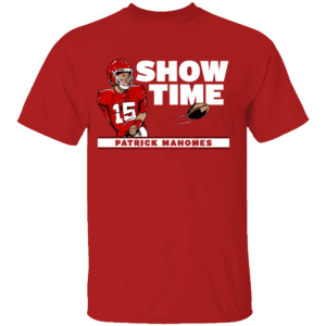BEHIND THE BACK SHOWTIME SHIRT Patrick Mahomes, Kansas City Chiefs