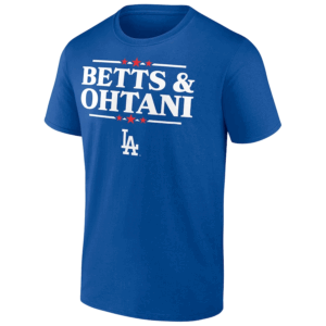 BETTS & OHTAIN SHIRT Mookie Betts & Shohei Ohtani Los Angeles Dodgers