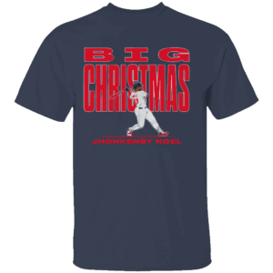 BIG CHRISTMAS SHIRT Jhonkensy Noel, Cleveland Guardians
