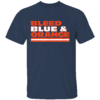 BLEED BLUE AND ORANGE SHIRT Chicago Bears