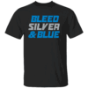 BLEED SILVER AND BLUE SHIRT Detroit Lions