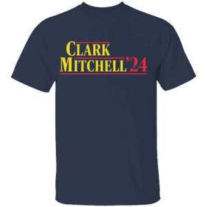 CLARK MITCHELL '24 SHIRT Caitlin Clark, Kelsey Mitchell, Indiana Fever