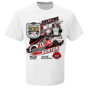 DAYTONA WIN SHIRT Harrison Burton Checkered Flag Sports 2024 Coke Zero Sugar 400 Race Winner T Shirt
