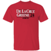DE LA CRUZ GRENE '24 ATOBTTR SHIRT Elly De La Cruz, Hunter Greene, Cincinnati Reds