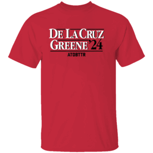 DE LA CRUZ GRENE '24 ATOBTTR SHIRT Elly De La Cruz, Hunter Greene, Cincinnati Reds