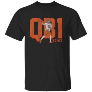DENVER QB1 SHIRT Bo Nix, Denver Broncos