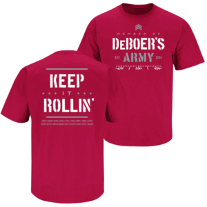 DeBoer's Army Keep It Rollin' T Shirt Alabama College Fans, Alabama Crimson Tide