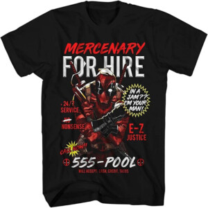 Deadpool Chibi Maximum Effort T Shirt Marvel Deadpool & Wolverine