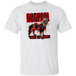 Dogpool Smells Trouble T Shirt Marvel Deadpool & Wolverine