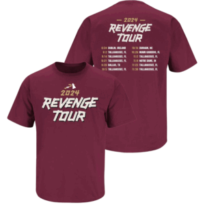 FLORIDA STATE 2024 REVENGE TOUR SHIRT Florida State Seminoles