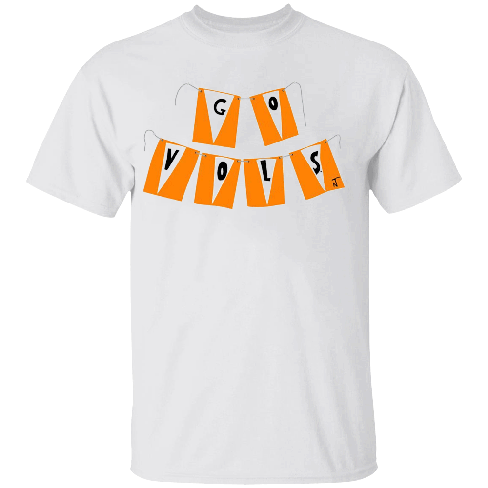 GO VOLS SHIRT Go Vols Pennant, Nolan Turner, Tennessee Volunteers GO VOLS SHIRT Go Vols Pennant, Nolan Turner, Tennessee Volunteers