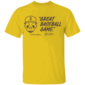 GREAT BASEBALL GAME SHIRT Jackson Merrill, San Diego Padres