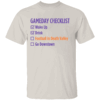 Gameday Checklist Shirt It Girl