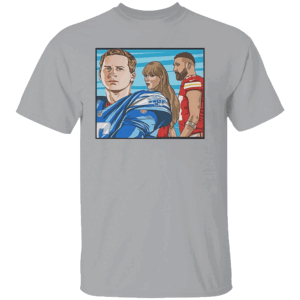 Goff Better Than Kelce Shirt Funny Taylor Swift , Jared Goff, Travis Kelce, Detroit Lions